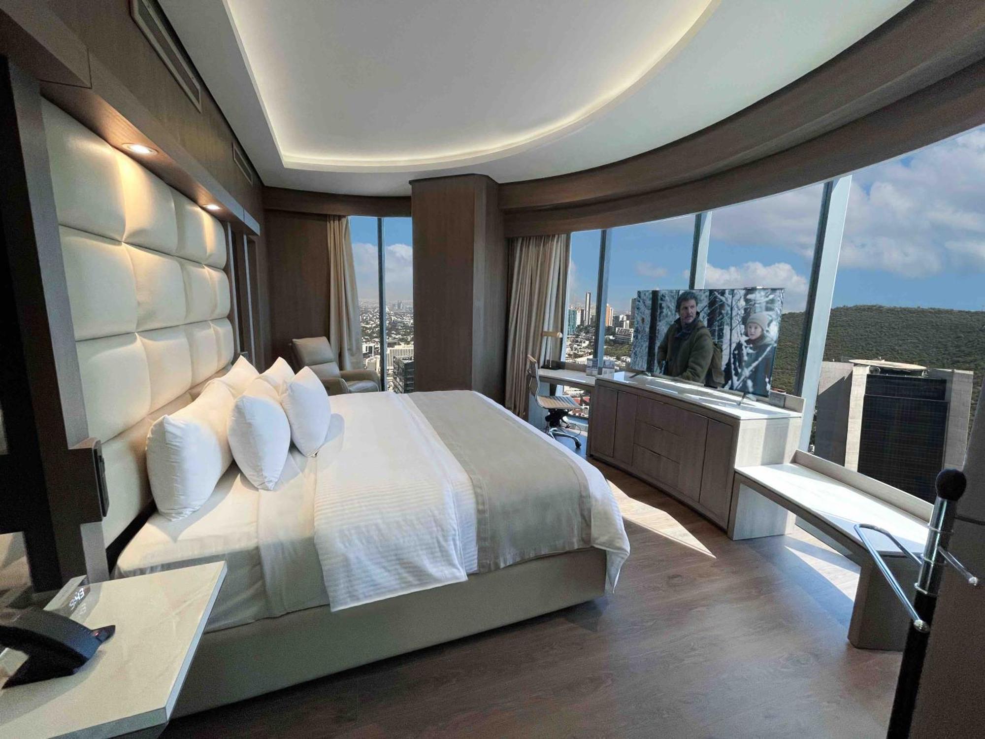 Safi Royal Luxury Metropolitan Hotell San Pedro Garza Garcia Exteriör bild A bedroom in the hotel